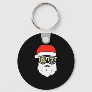 67 Meme Sex Sju Santa Ansikte Barn Pojkar Flickor Nyckelring