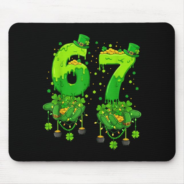 67 Meme Shamrocks Six Seven Shamrocks 6-7 St Patri Musmatta (Framsidan)