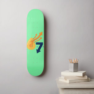 67 Meme Skateboard - Minimalistisk Rörelseenergi