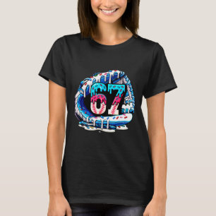 67 Meme Slang Basebollhandske Drip Glass Six Se T Shirt