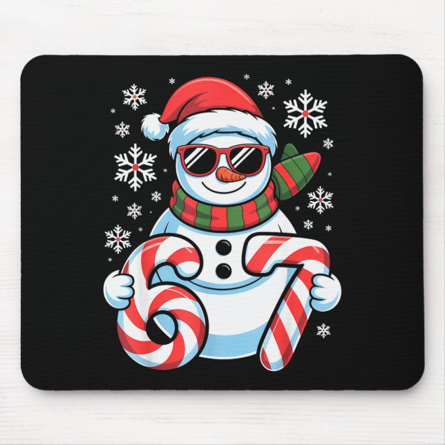 67 Meme Snowman Brainrot Funny Christmas Kids Boys Musmatta (Framsidan)