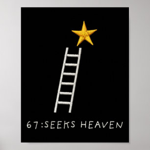 67 Meme Söt Behaglig Minimal Söker Himmel Andlighe Poster