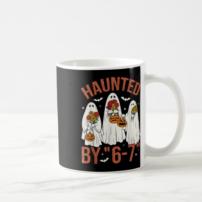 67 Meme Söt Boo Halloween Kostym Hemsökt  Kaffemugg (Höger)