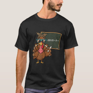 67 Meme Thanksgiving Kalkon Rolig 6 7 Lärare Män T Shirt
