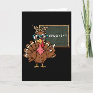 67 Mème Thanksgiving Kalkon Roligt 6 7 Lärare Män Kort