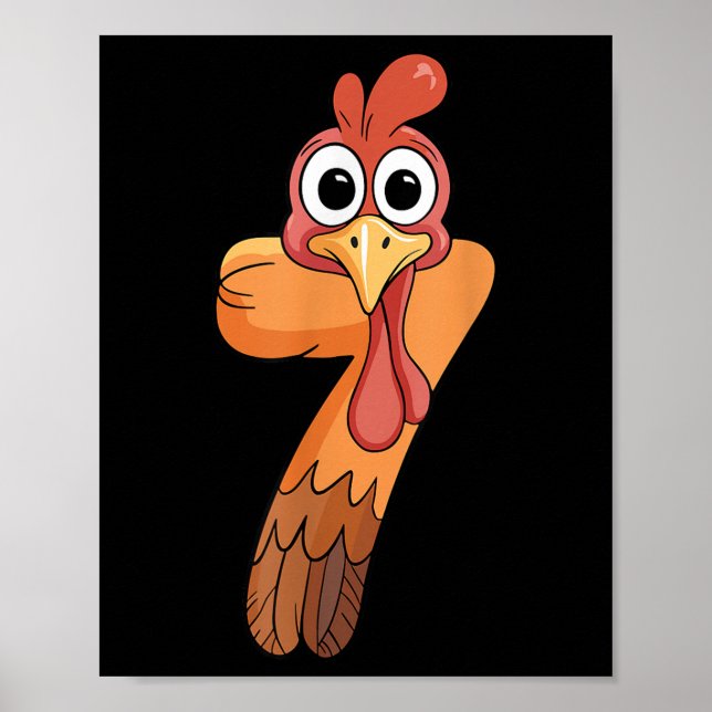 67 Mème Thanksgiving Turkey Day Roligt Matchande D Poster (Framsidan)