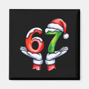 67 Meme Tomte Hand Rolig Sex Sju Jul Magnet