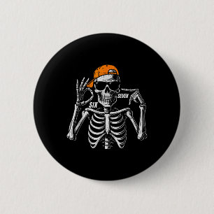 67 Meme Trendig Skelett Halloween Rolig Sex Sju Knapp