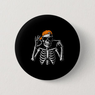 67 Meme Trendig Skelett Halloween Rolig Sex Sju  Knapp