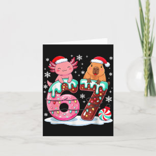 67 Memoji Kawaii Axolotl Capybara Jul Glass Glassk Kort