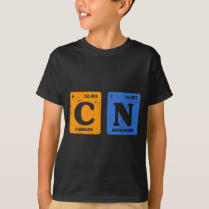 67 Memoji rolig lärare vetenskap periodiska system T Shirt