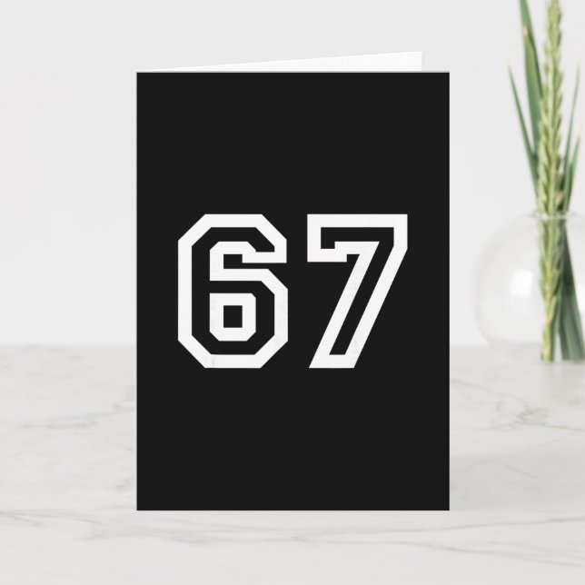 67 Minimalistisk design  Kort (Framsida)