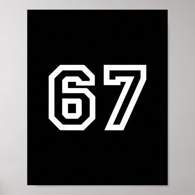 67 Minimalistisk design  Poster (Framsidan)