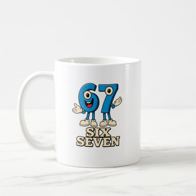 67 mugg sex sju  (Vänster)