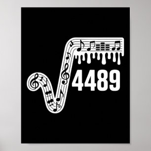 67 Musik Drip Meme Kvadratrot 4489 Slang Rolig Ma Poster