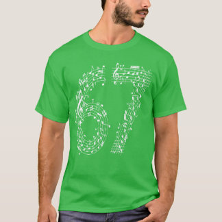 67 Musik Meme Si Seven Musiceacher Musiker tjej v T Shirt