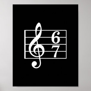 67 Musik Meme Slang Musiker Barn Rollig Musiklärar Poster