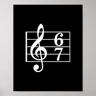 67 Musik Meme Slang Musiker Barn Rollig Musiklärar Poster