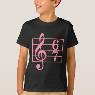 67 Musik Meme Slang Sex Sju Musiklärare Musiker T Shirt