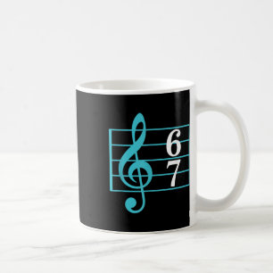 67 Musik Meme Slang Sex Sju Musiklärare Rolig Kaffemugg