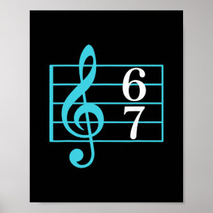 67 Musik Meme Slang Sex Sju Musiklärare Rolig  Poster