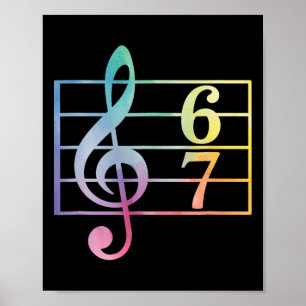 67 Musik Meme Slang Sex Sju Musiklärare Rolig Poster