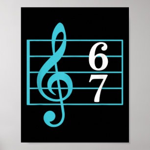67 Musik Meme Slang Sex Sju Musiklärare Rolig  Poster
