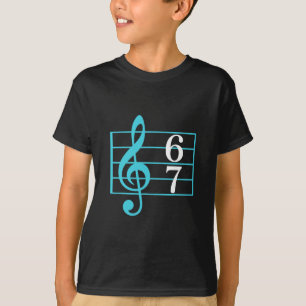 67 Musik Meme Slang Sex Sju Musiklärare Rolig T Shirt