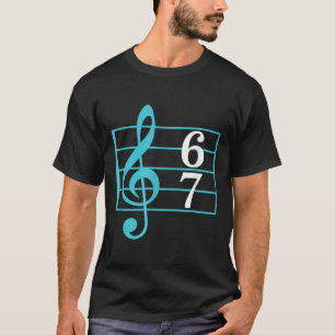 67 Musik Meme Slang Sex Sju Musiklärare Rolig T Shirt