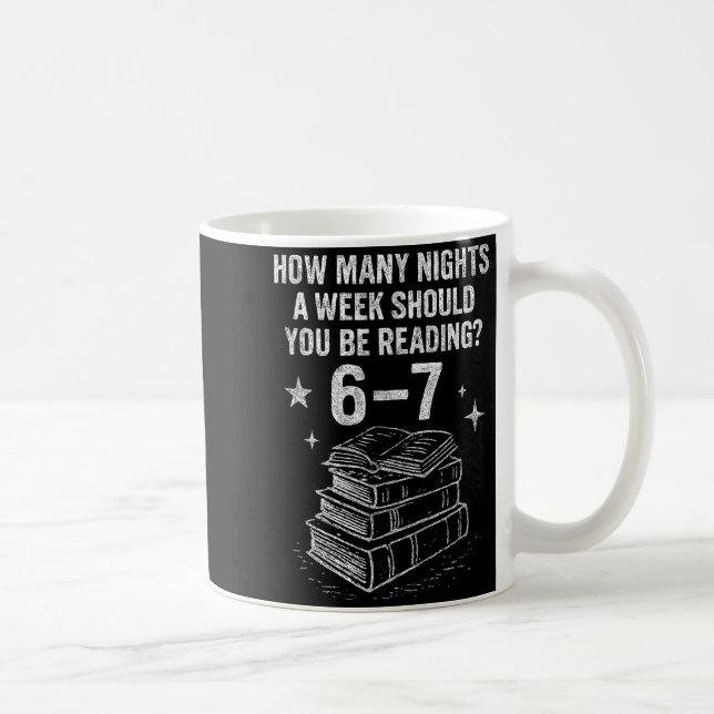 67 Nights Reading Meme For Bibliophiles Englieache Kaffemugg (Höger)