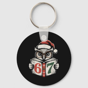 67 Nummer Uggla Jul Internet Meme Högtid Nyckelring
