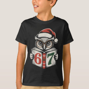 67 Nummer Uggla Jul Internet Meme Högtid T Shirt