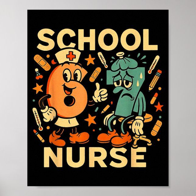 67 Nurse Medical School Smile Poster (Framsidan)