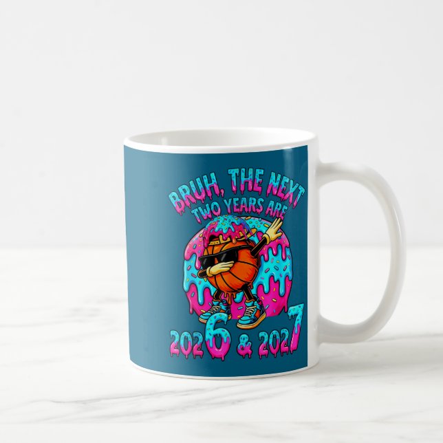67 Nya 2026 Rolig Nyårsfest 6 7 Meme Bo Kaffemugg (Höger)