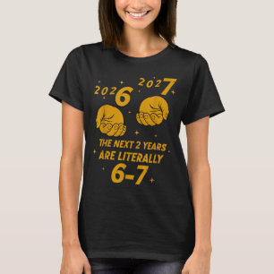 67 Nya 2026 Roliga Pojkar Barn Nyårsafton Fest 6 T Shirt