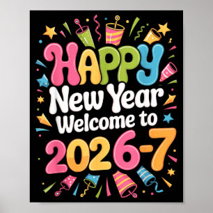 67 Nyårsafton - Gott Nytt År 2026-7 Roligt 67 Poster