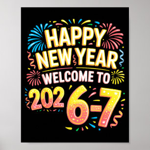 67 Nyårsafton - Gott Nytt År 2026-7 Roligt 67 Poster