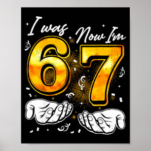 67 Nyårsfest Pyjamas Tröja 6 7 Meme 67 20 Poster