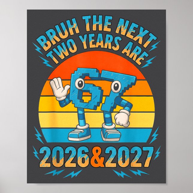 67 Nye 2026 Funny Boys Kids New Years Eve Party 6  Poster (Framsidan)