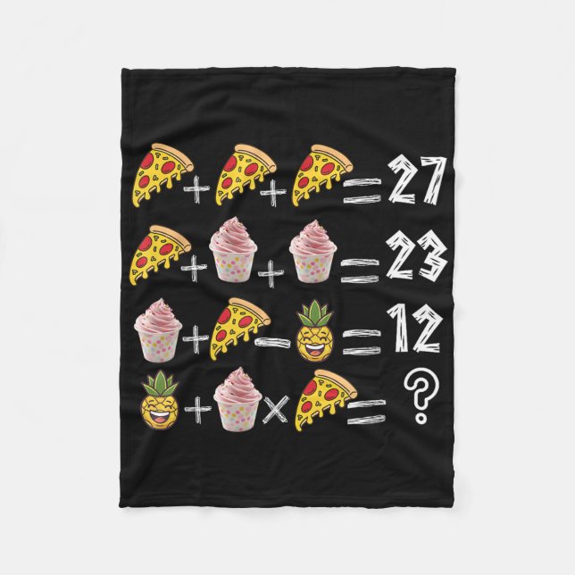 67 Order Operations Math Pemdas Rolig Lärare Meme Fleecefilt (Framsidan)