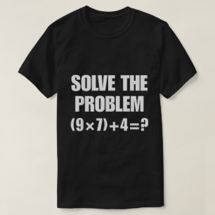 67 PEMDAS Math Meme Shirt för lärare T