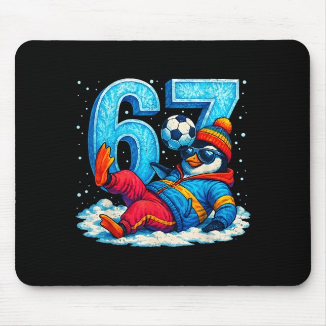67 Penguin Soccer Funny Winter Meme Gift  Musmatta (Framsidan)