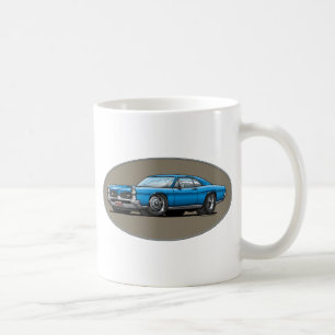 67 Pontiac GTO_blue Kaffemugg