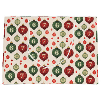 67 Retro Christmas Ornament Wrapping Paper