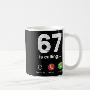 67 Ringande Roligt Gen Z Slang Meme Telefon Skärm Kaffemugg