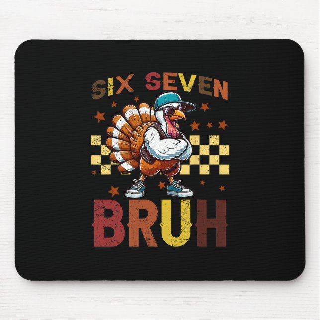 67 rolig Thanksgiving Six Seven Meme Brainrot Turk Musmatta (Framsidan)