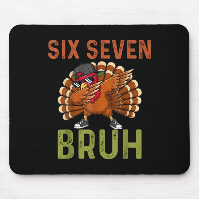 67 rolig Thanksgiving Six Seven Meme Turkos Barn B Musmatta (Framsidan)