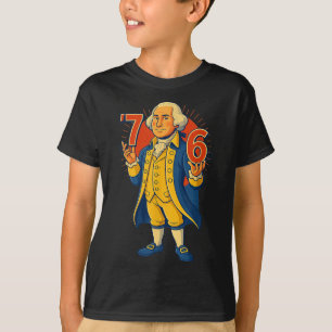 67 Roliga George Washington Meme Six Seven Gen Alp T Shirt