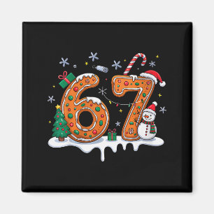 67 Roliga Gingerbread Julgodis Män Kvinnor 67 Magnet