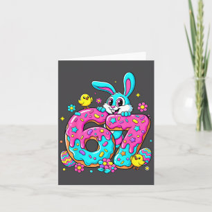 67 Roliga Six Seven Gen Meme Söt Kanin Bunny Öst Kort